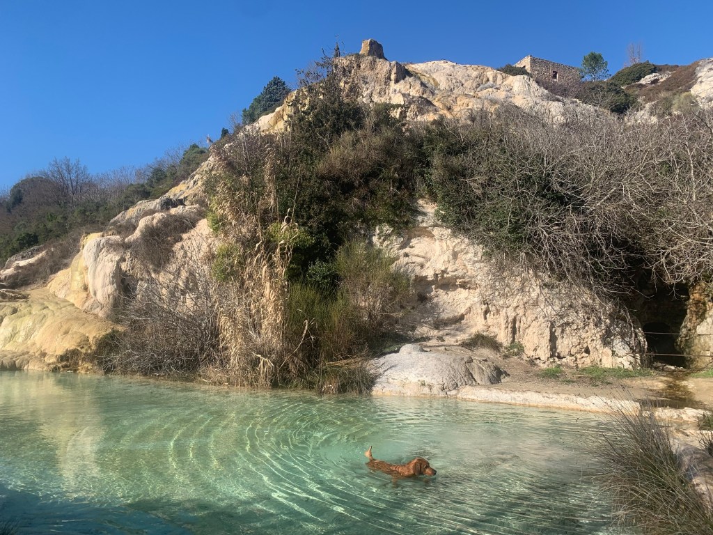 Another section of the Via di&nbsp;Francesca